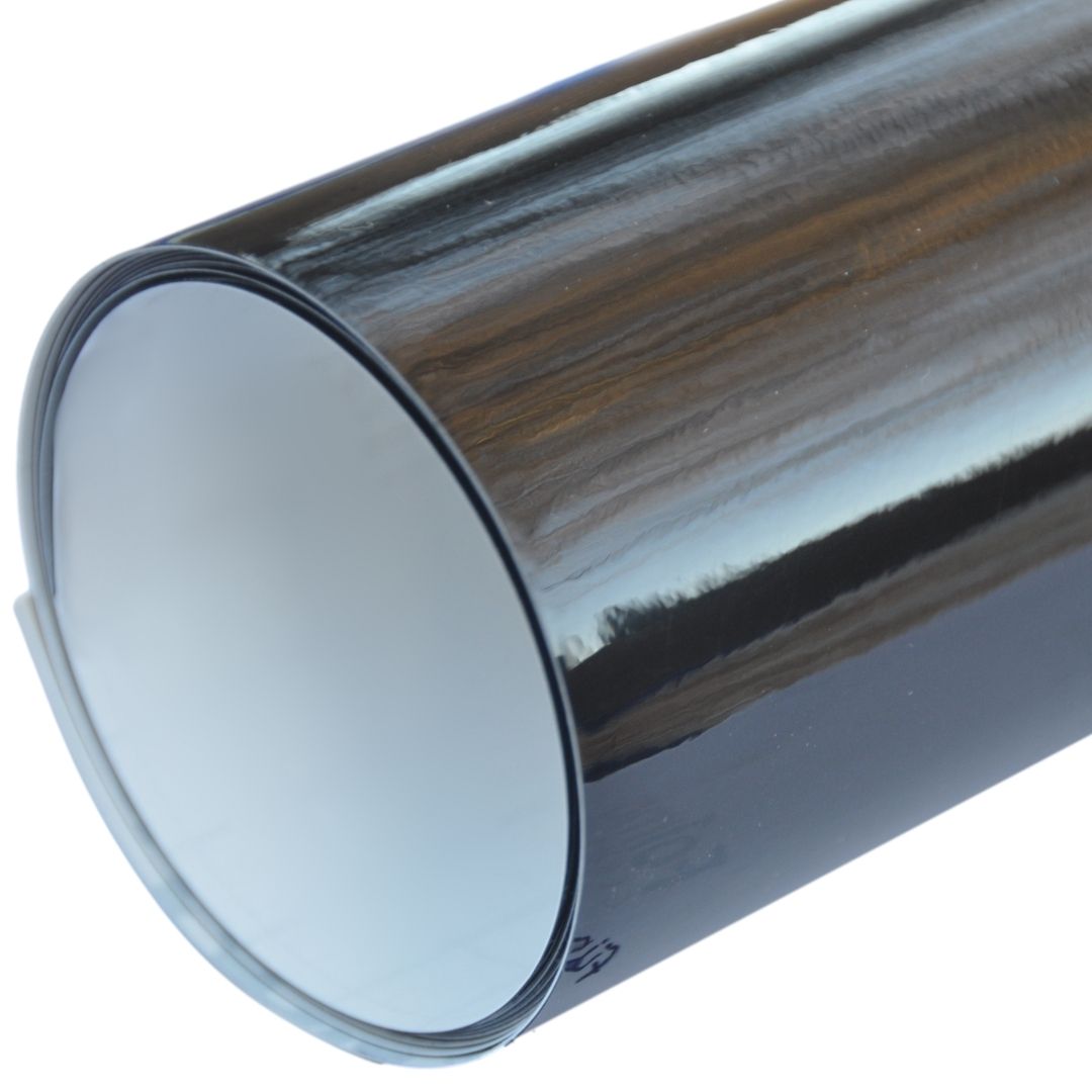 Folmo Autofolie Super Gloss Black (30cm x 152cm Stück) + ultrafeines Microfasertuch Folmo Autofolie Super Gloss Black (30cm x 152cm Stück) + ultrafeines Microfasertuch